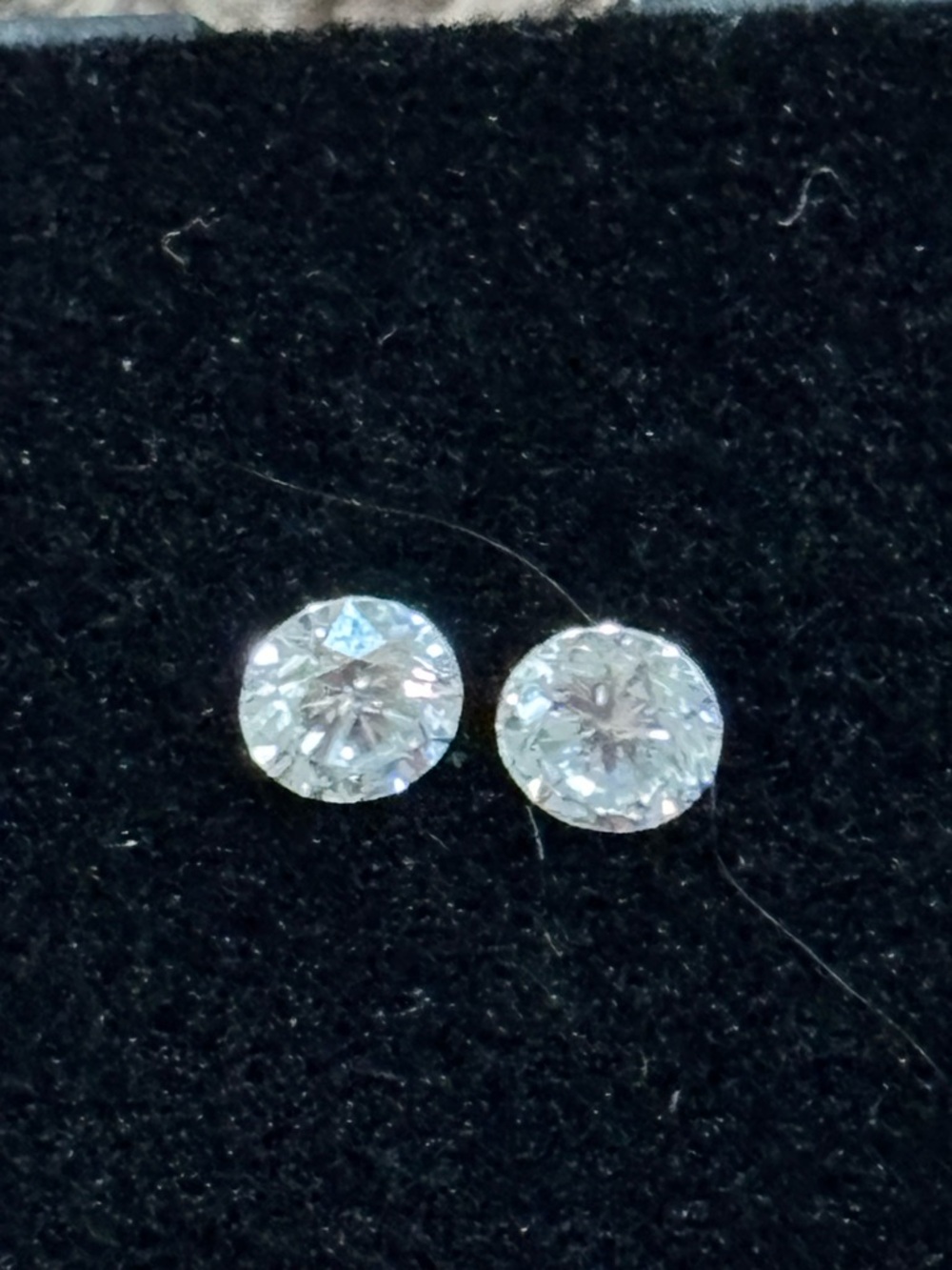 Loose melee real diamond gemstones